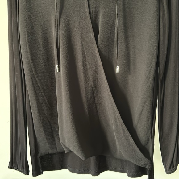 Michael Kors Draped Peasant Blouse - Picture 2 of 5